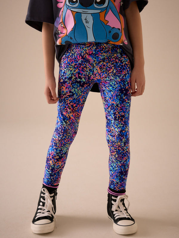 Multi Blue Leggings (3-16yrs)