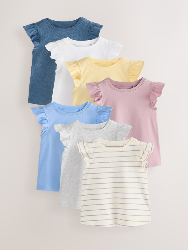 Multi Core Vests 7 Pack (3mths-7yrs)