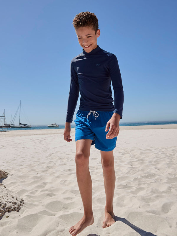 Navy Long Sleeve Rash Vest (1.5-16yrs)