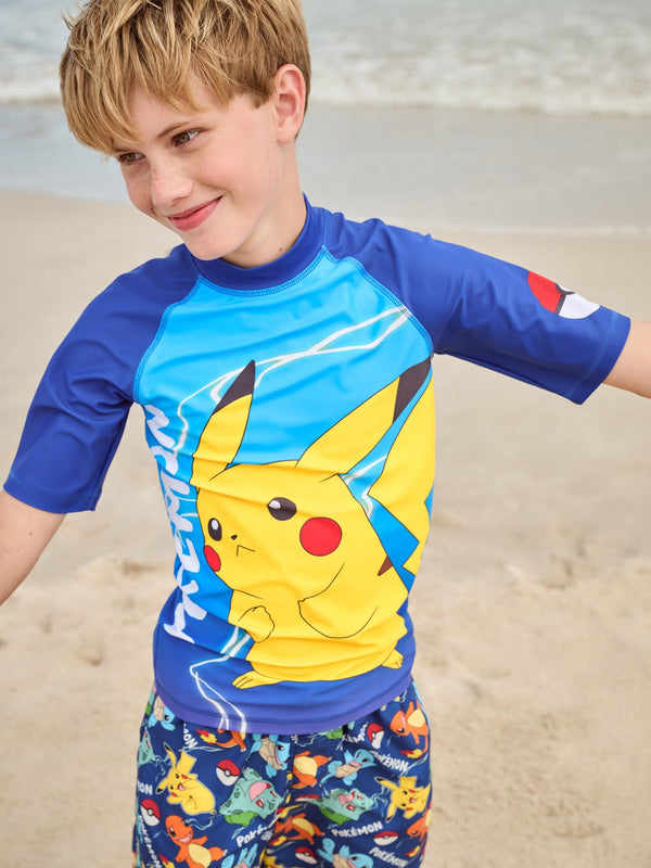 Pokemon Rash Vest (3-16yrs) (3-16yrs)