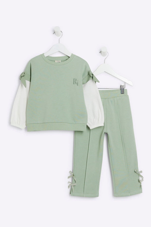 Green River Island Girls Long Sleeve Sweatshirt Set