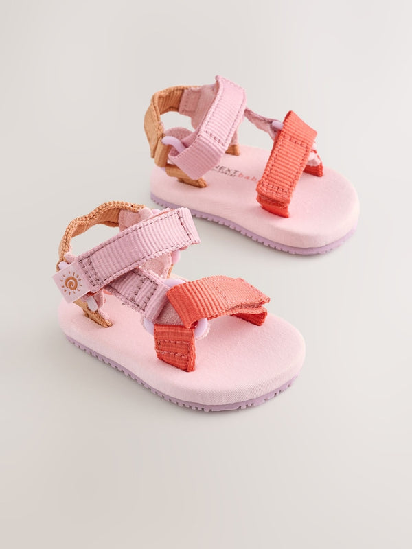 Multi Colourblock Baby Trekker Sandals immediate