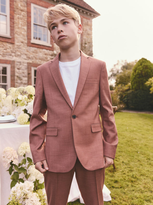 Mocha Brown Suit Jacket (12mths-16yrs)