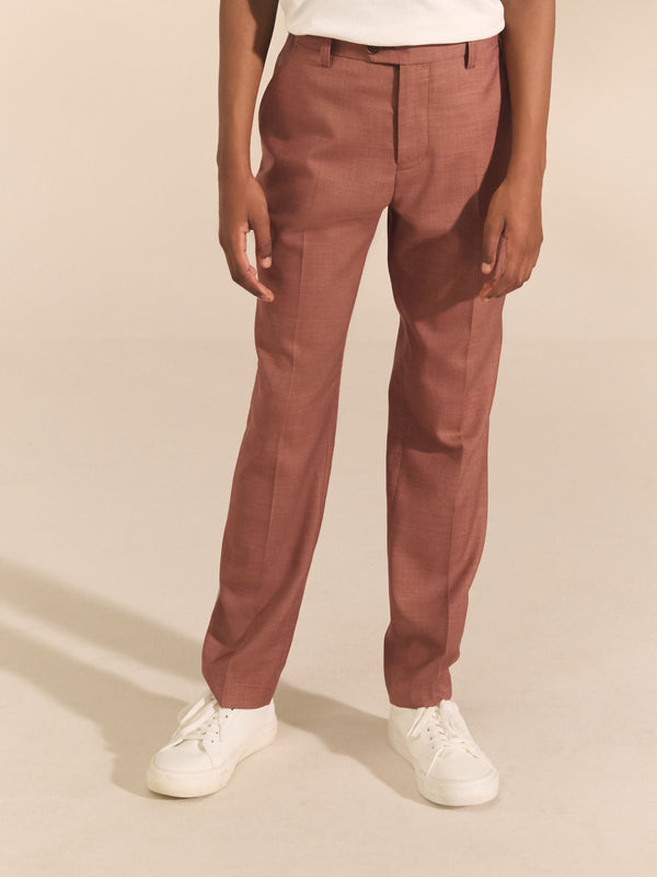 Mocha Brown Suit Trousers (3-16yrs)