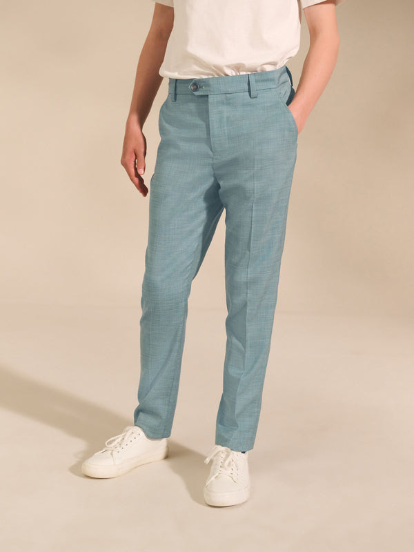 Teal Blue Suit Trousers (12mths-16yrs)