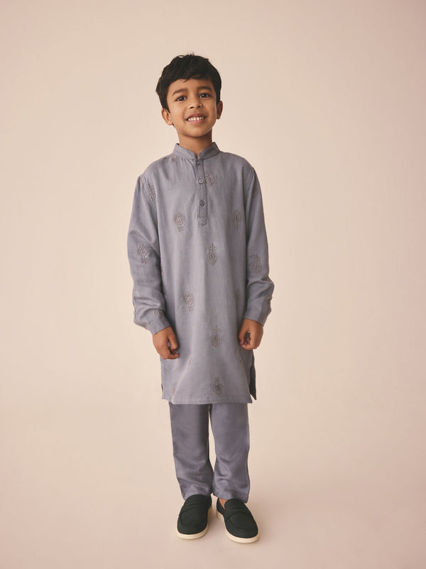Light Blue EID Kurta (3mths-16yrs)