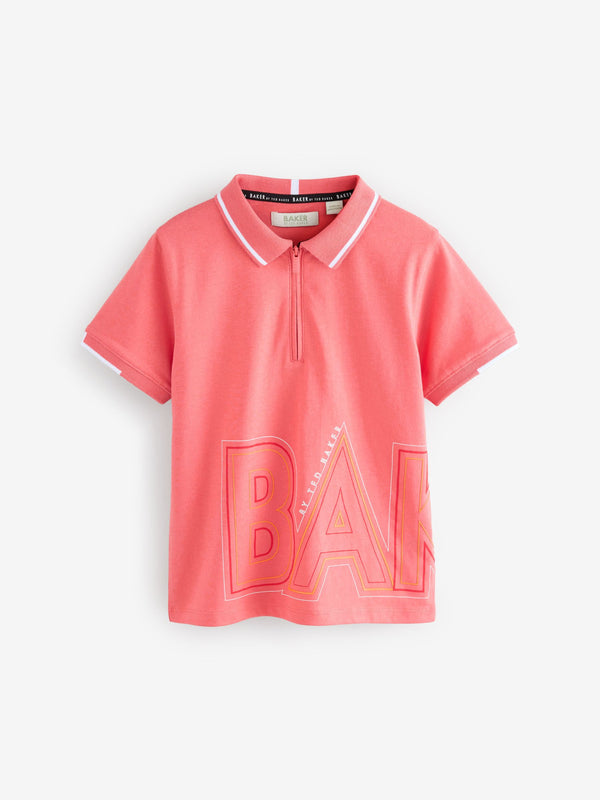 Baker by Ted Baker Red Polo Shirt