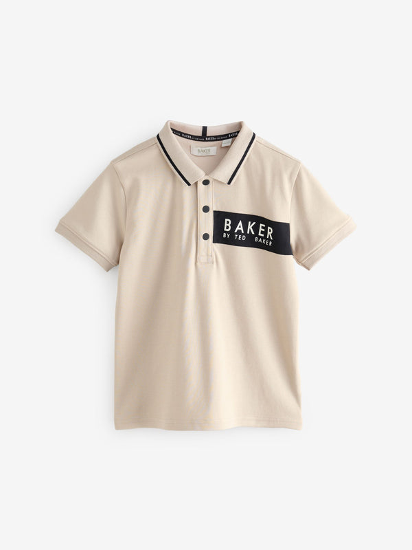 Baker by Ted Baker Stone Polo Shirt