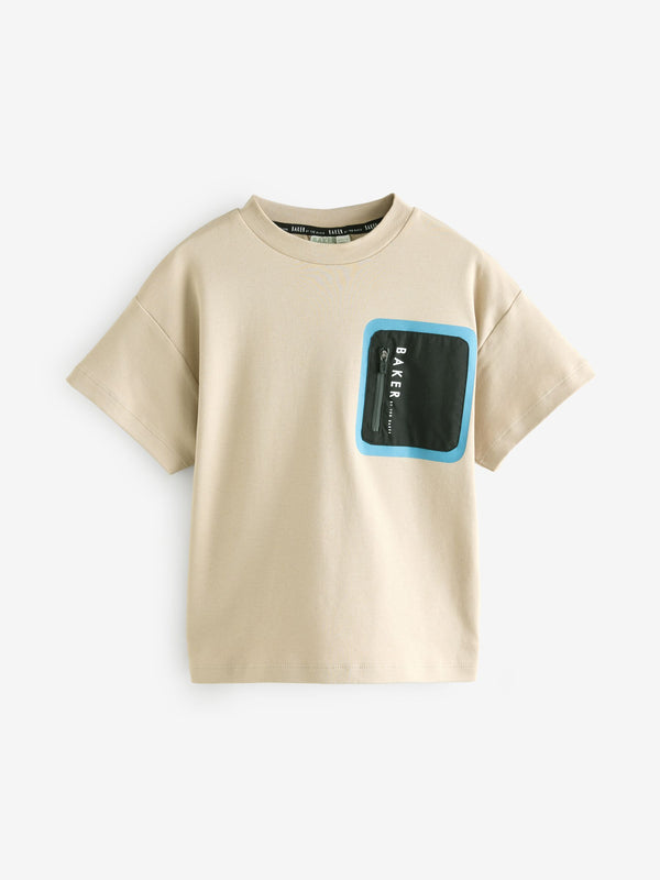 Baker by Ted Baker Pocket 100% Cotton T-Shirt
