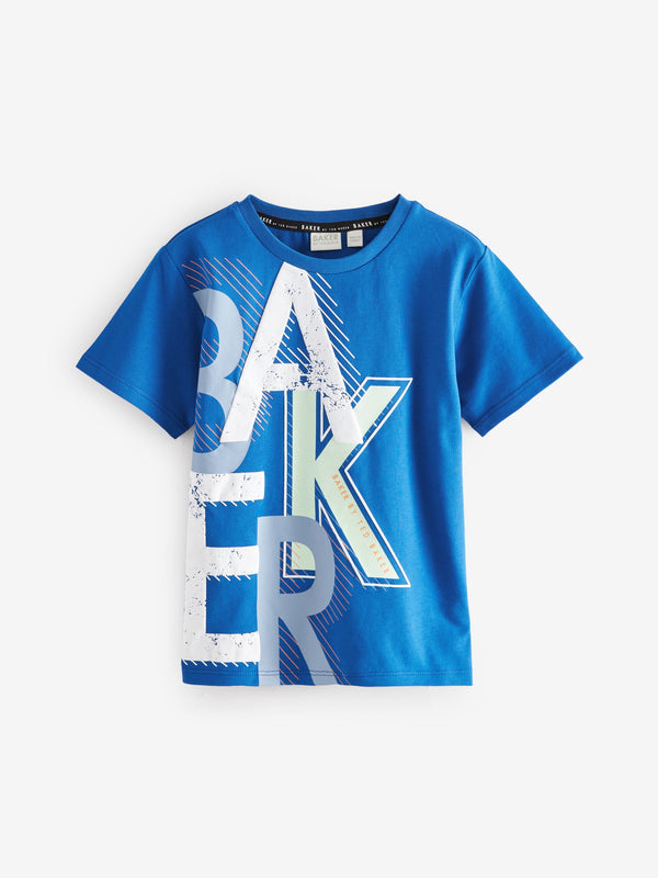Baker by Ted Baker Graphic 100% Cotton T-Shirt