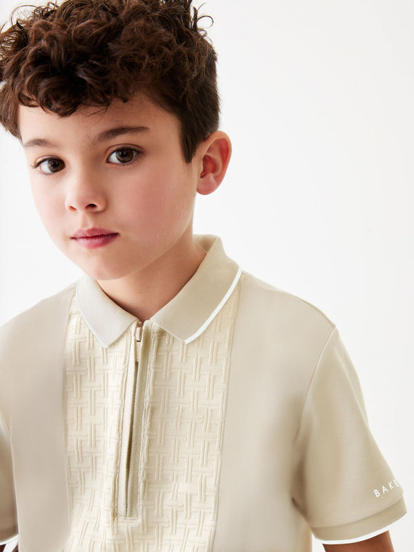 Baker by Ted Baker Textured Polo Shirt