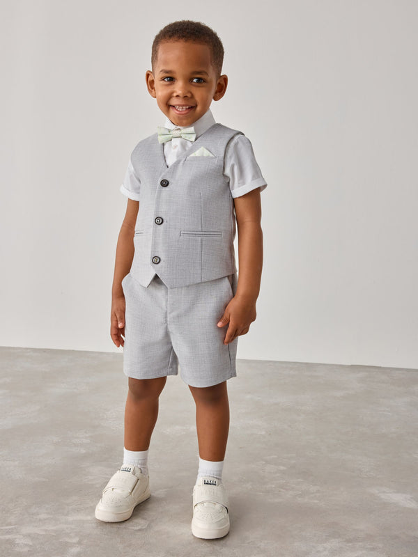 Baker by Ted Baker Shirt Waistcoat and Shorts Set