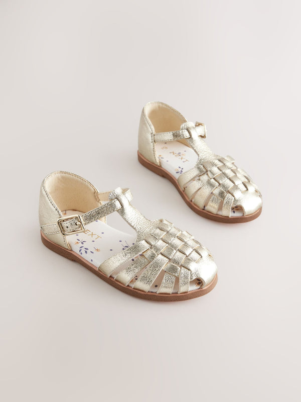 Gold Standard Fit (F) Fisherman Occasion Sandals