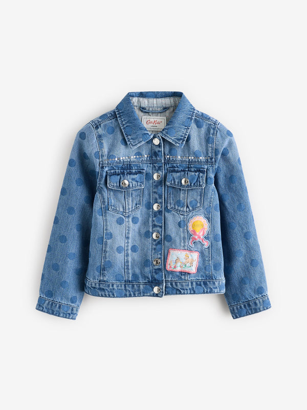 Blue Cath Kidston Printed Denim Western Jacket (3mths-7yrs)