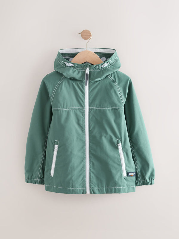Teal Blue Shower Resistant Anorak Jacket (3-16yrs)