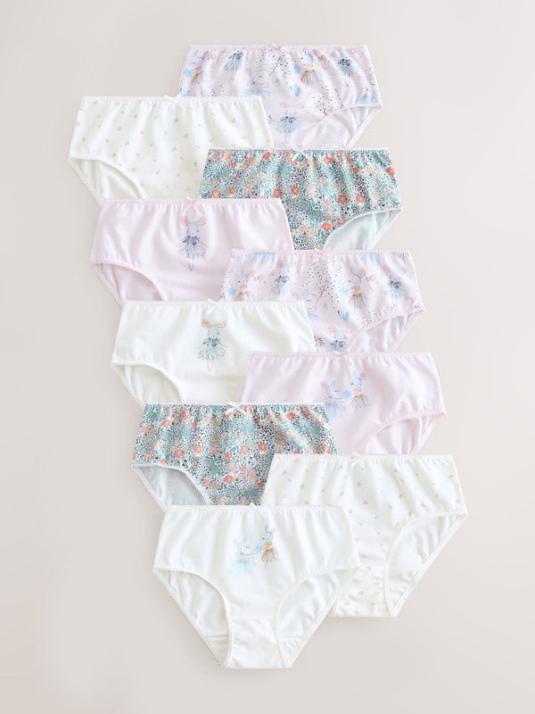 Multi Briefs 10 Pack (1.5-16yrs)