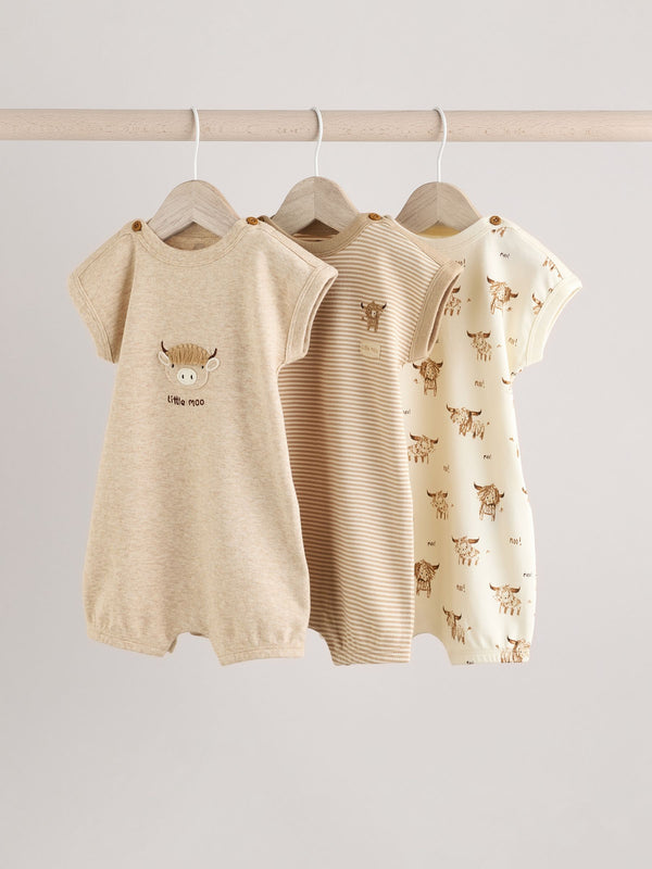 Neutral Hamish Baby Romper (0mths-3yrs)