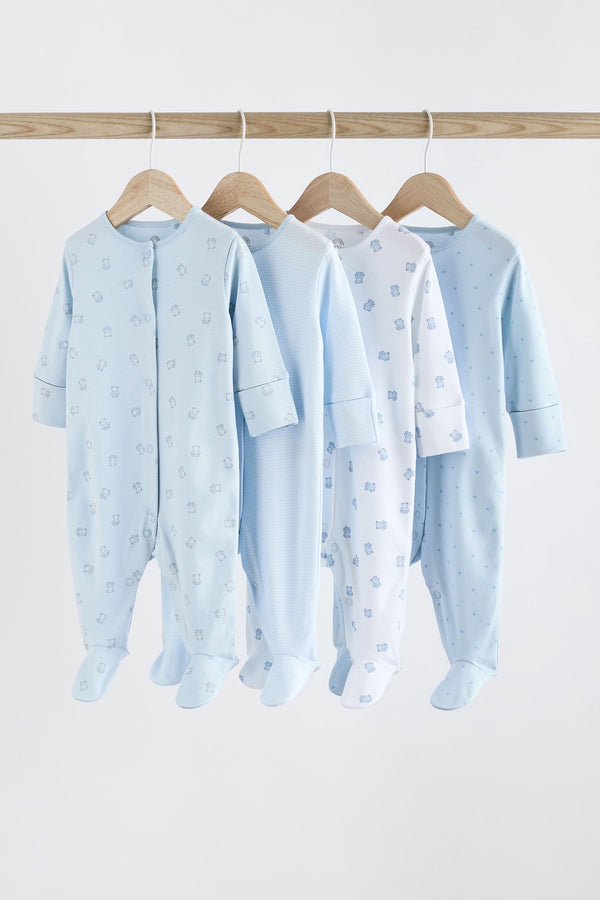 Sleepsuit 4 pack cotton