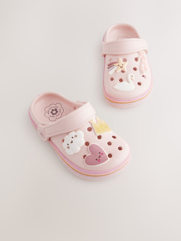 Pink Ballerina Character Clogs