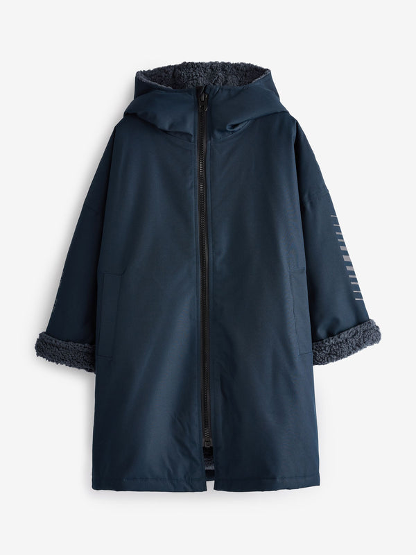 Navy Waterproof Changing Robe (3-16yrs)