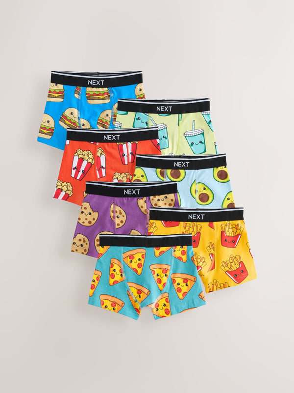 Food Print Trunks 7 Pack (2-16yrs)