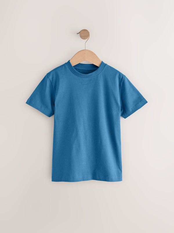Soft Blue Regular Fit Short Sleeve T-Shirt (3-16yrs)