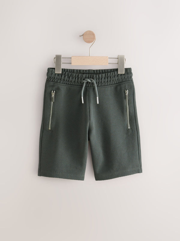 Khaki Green Smart Shorts (3-16yrs)
