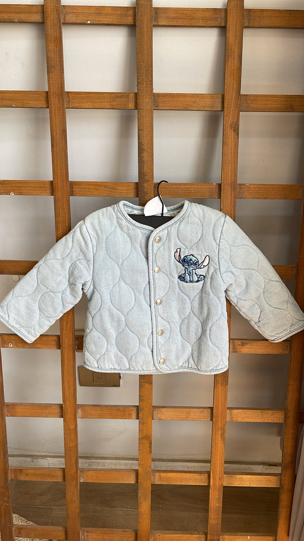 Disney Stitch quilted jacket