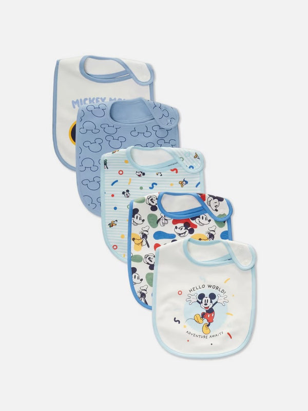 Disney Mickey bibs 5 pk