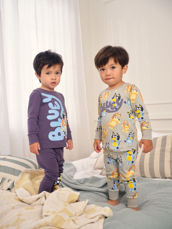 Blue License Bluey Snuggle Pyjamas 2 Pack (12mths-8yrs)