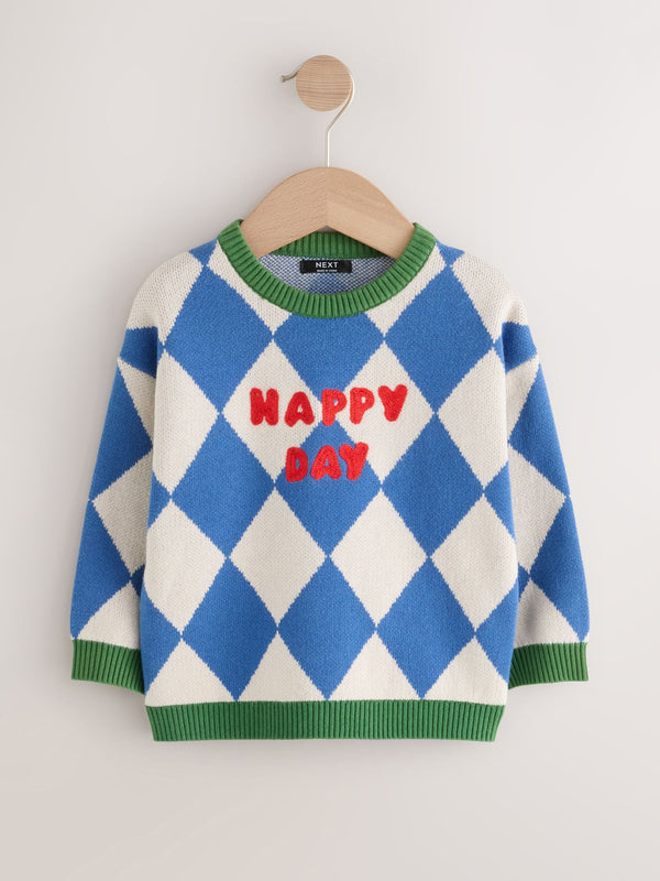 Multi Bright Knitted Jumper (3mths-7yrs)