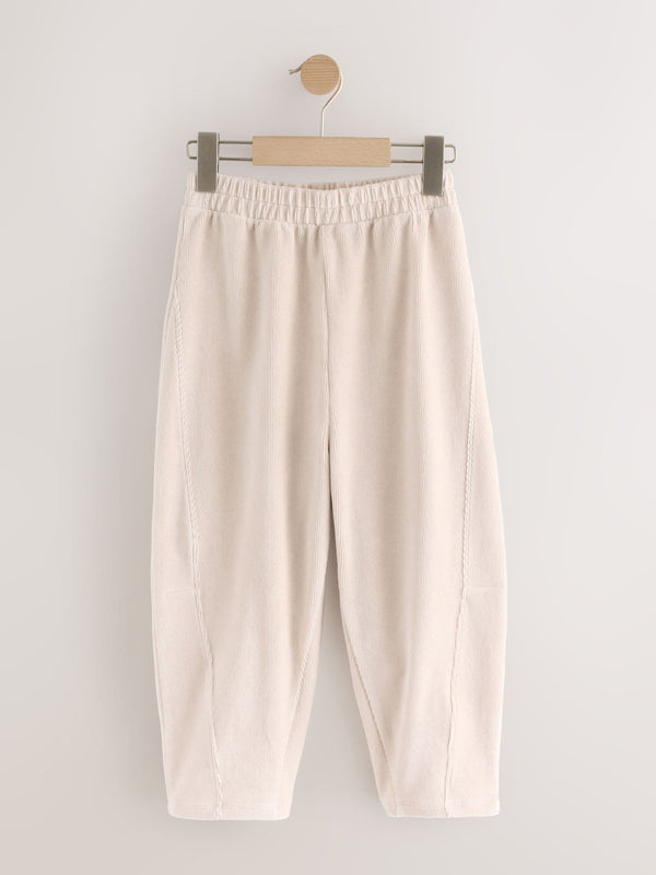 Cream Barrel Cord Trousers (3-16yrs)