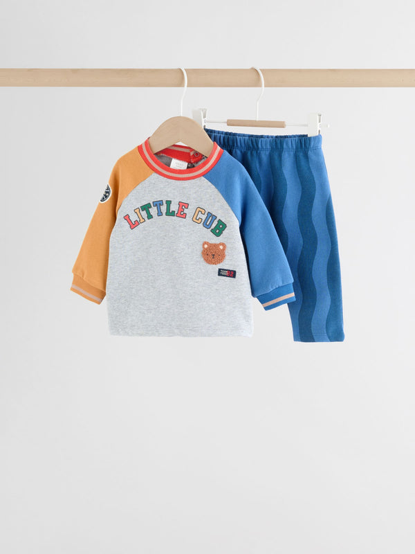 Bright Little Cub Baby Sweat Top and Joggers Set (0mths-2yrs)