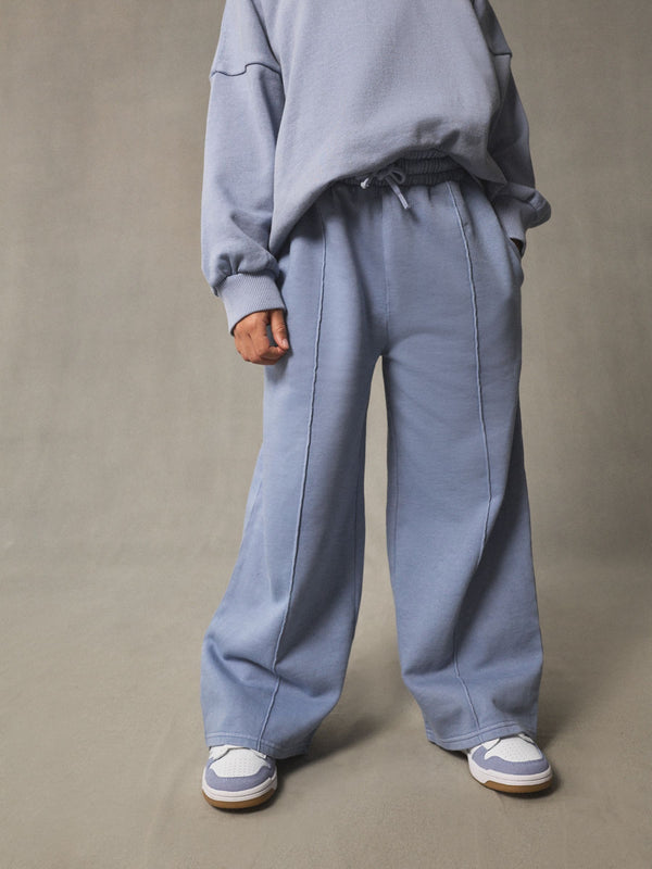 Blue Wide Leg Joggers (3-16yrs)