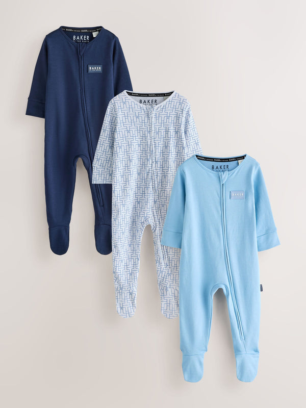 Baker by Ted Baker Sleepsuits 3 Pack