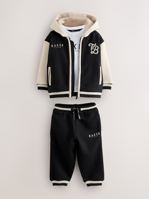 Baker by Ted Baker Varsity Hoodie, T-Shirt and Joggers Set