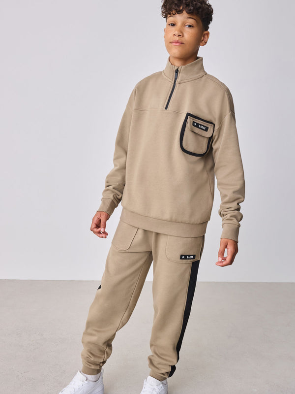 Baker by Ted Baker Funnel Zip Neck Sweatshirt and Joggers Set