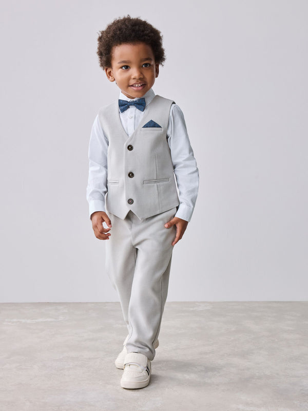 Baker by Ted Baker Waistcoat Shirt And Trousers Set
