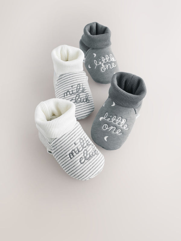 Blue Milk Club Baby Sock Top Bootie Shoes (0-18mths)