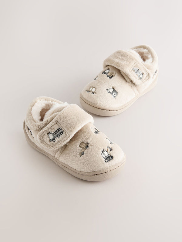 Neutral Transport Warm Lined Cupsole Slippers