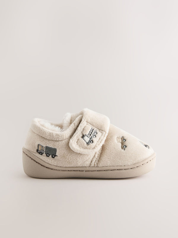 Neutral Transport Warm Lined Cupsole Slippers