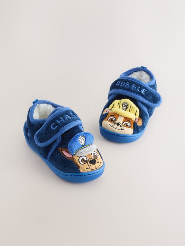 Navy Paw Patrol Cupsole Slippers