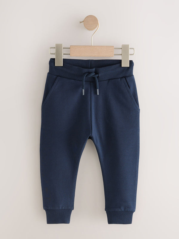 Navy Blue Classic Jersey Joggers (3mths-7yrs)