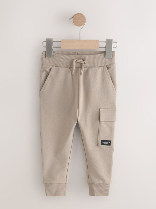 Ecru Skinny Utility Joggers (3mths-7yrs)