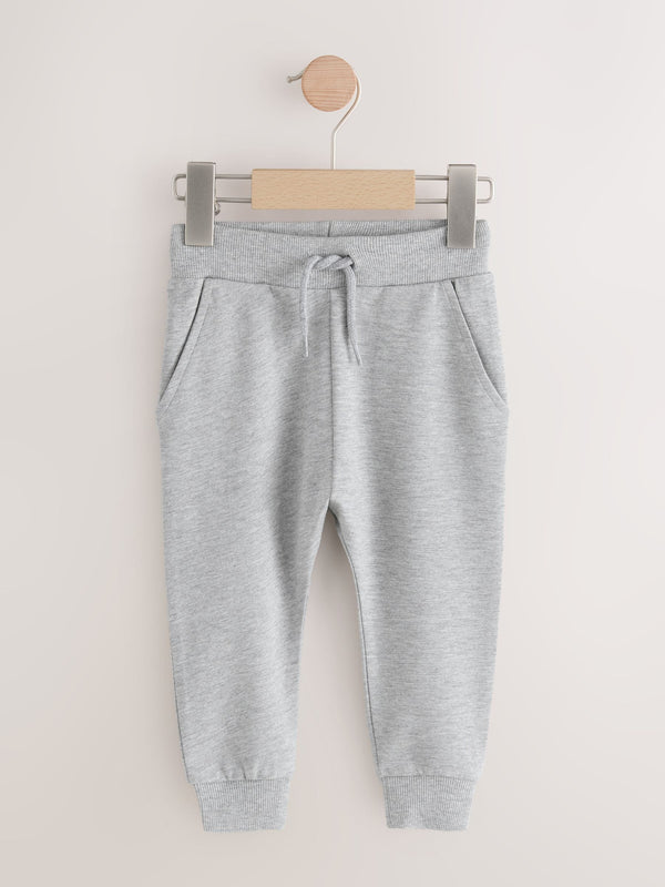 Grey Marl Classic Jersey Joggers (3mths-7yrs)