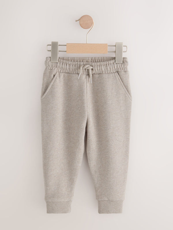 Oatmeal Marl Slim Fit Soft Touch Jersey Joggers (3mths-7yrs)