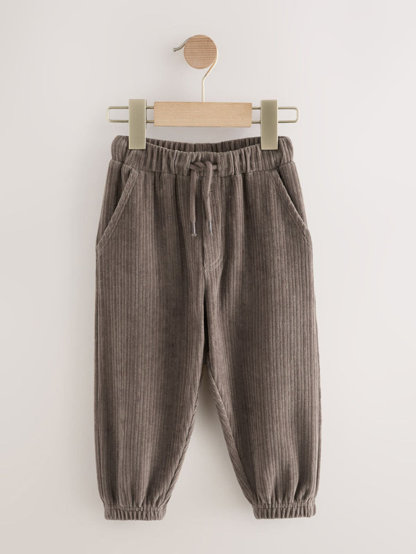 Mink Brown Jersey Cord Joggers (3mths-7yrs)