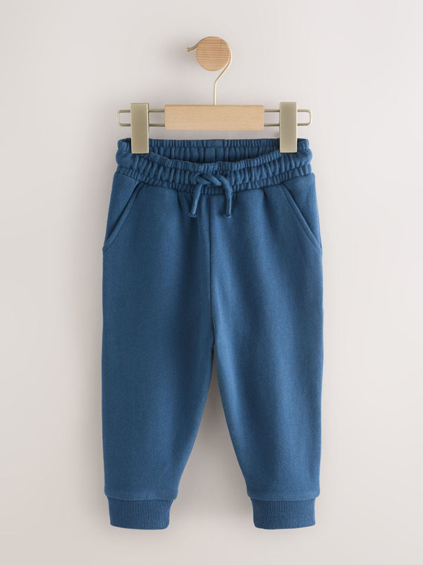 Blue Slim Fit Soft Touch Jersey Joggers (3mths-7yrs)