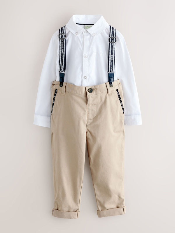 Baker by Ted Baker Shirt Trousers and Braces Set