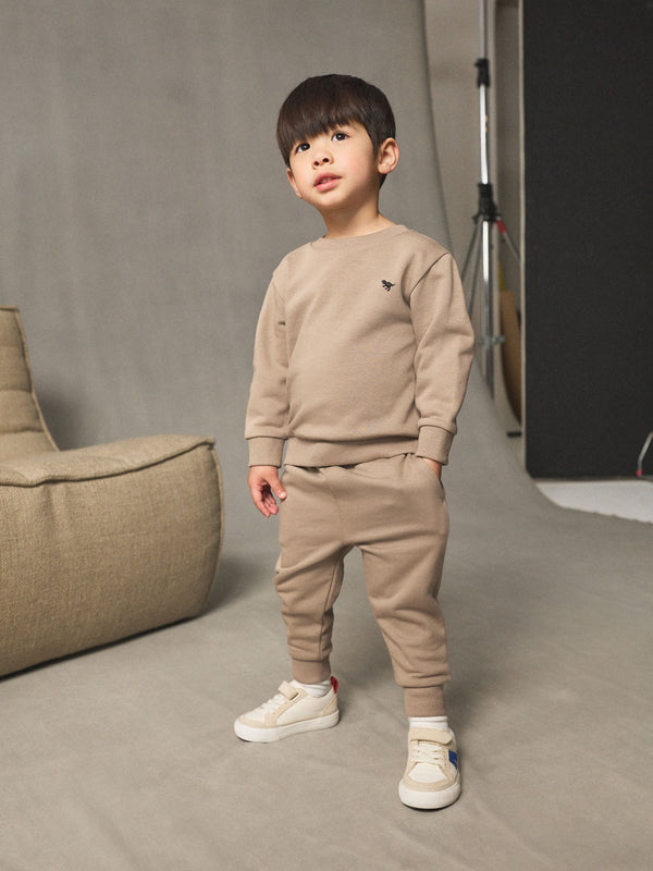 Stone Sweatshirt And Joggers Set (3mths-7yrs)